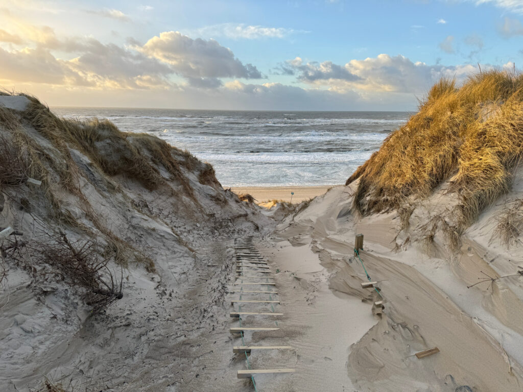 Nedgangen til stranden