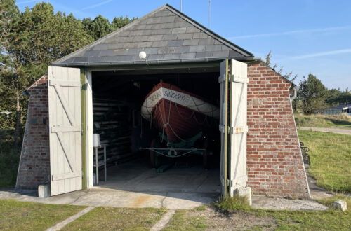 Den gamle redningsbåd i Sønderho