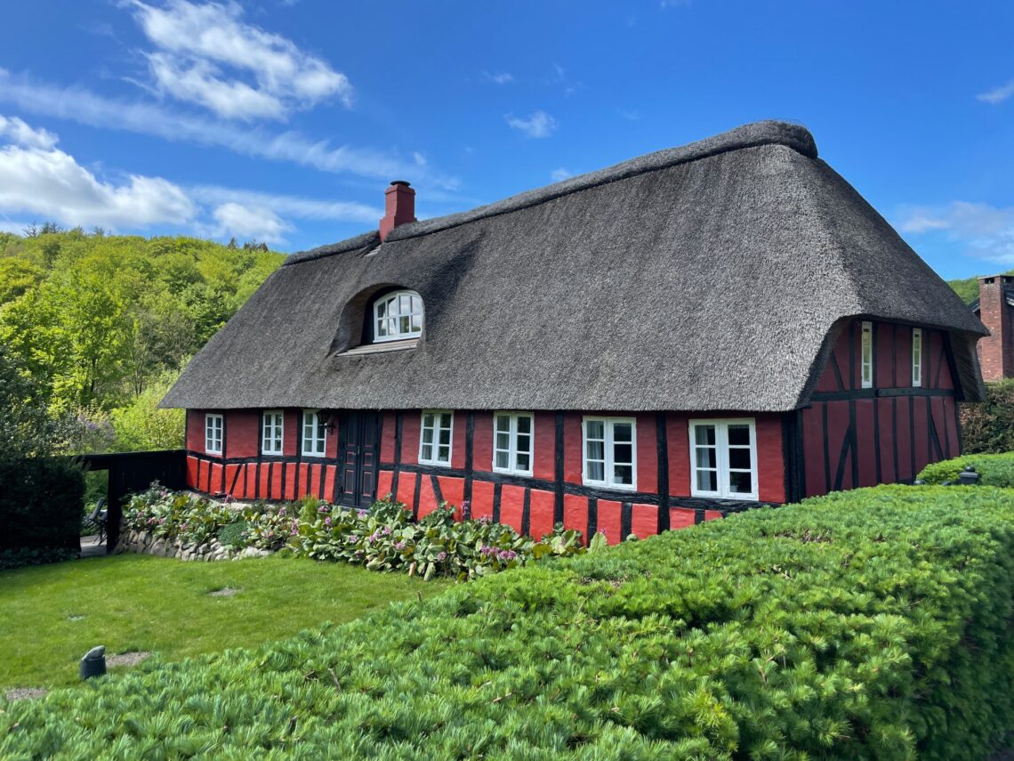 Det flotteste hus på hele ruten