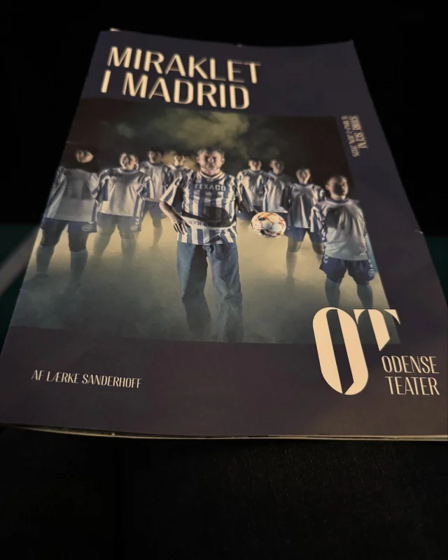 Miraklet i Madrid - genial forestilling 💪

#odenseteater